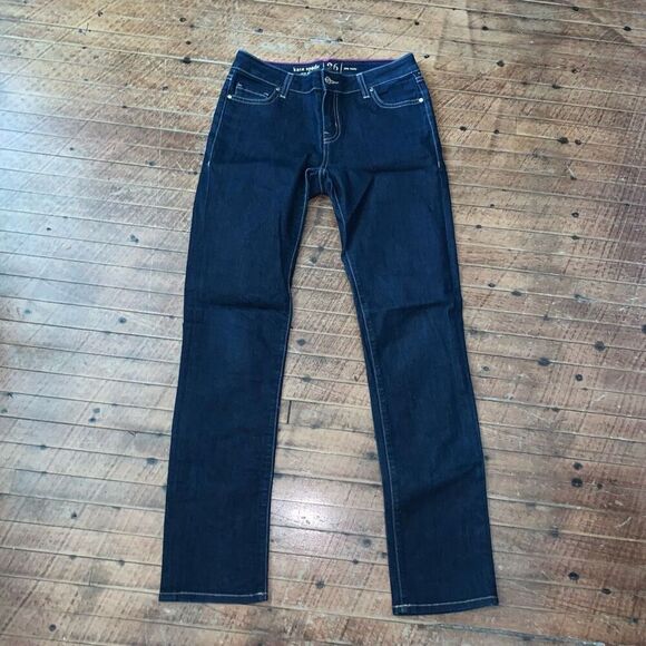 Kate Spade Perry Street dark rinse 26 Playing Hooky jeans - Picture 4 of 7